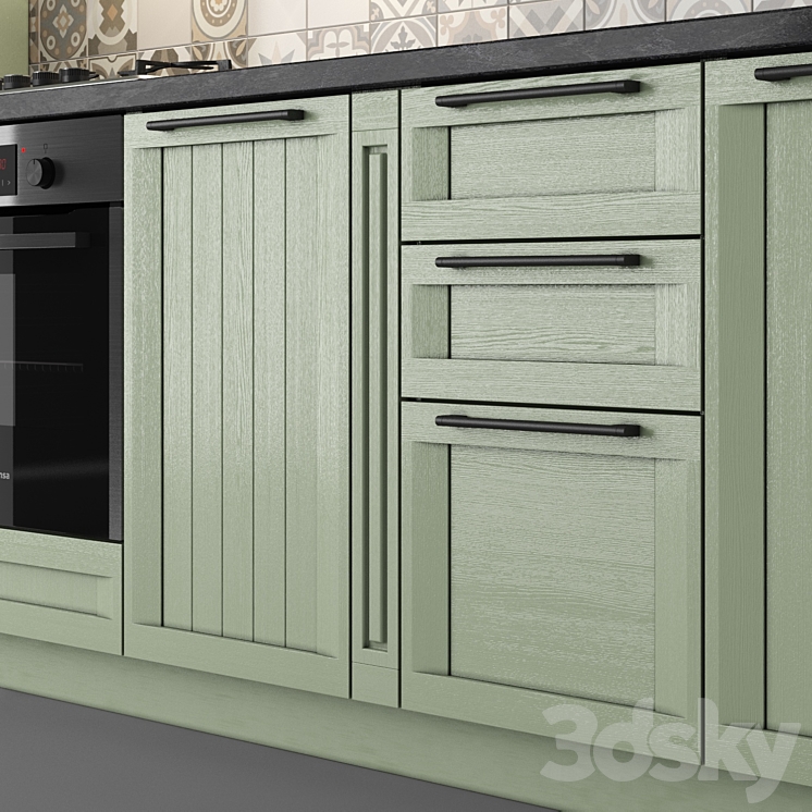 Kitchen portofino 3DS Max - thumbnail 2