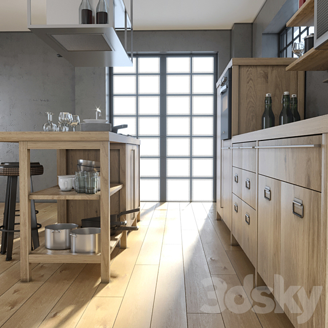 Kitchen Scavolini 3DSMax File - thumbnail 2