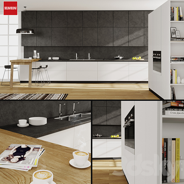 Kitchen Scavolini Scenery 3DSMax File - thumbnail 1