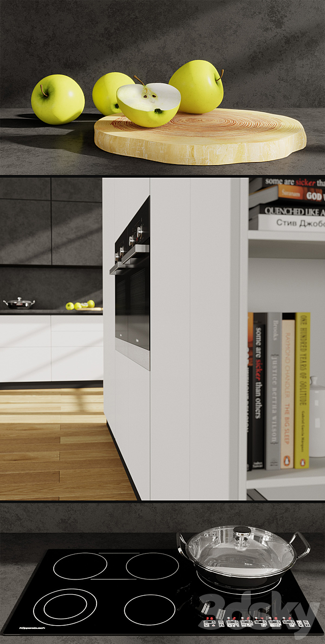 Kitchen Scavolini Scenery 3DSMax File - thumbnail 2