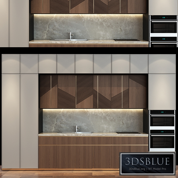 Kitchen | set 72 3DS Max - thumbnail 3