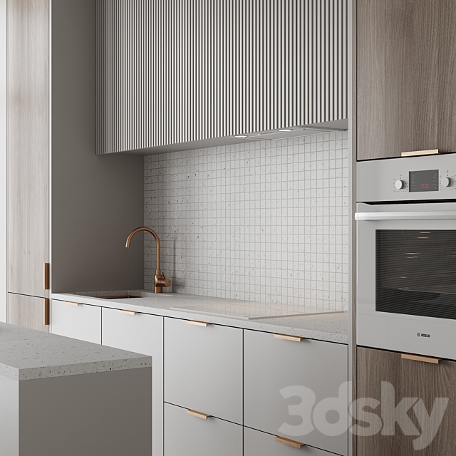 Kitchen set 8 3DSMax File - thumbnail 2