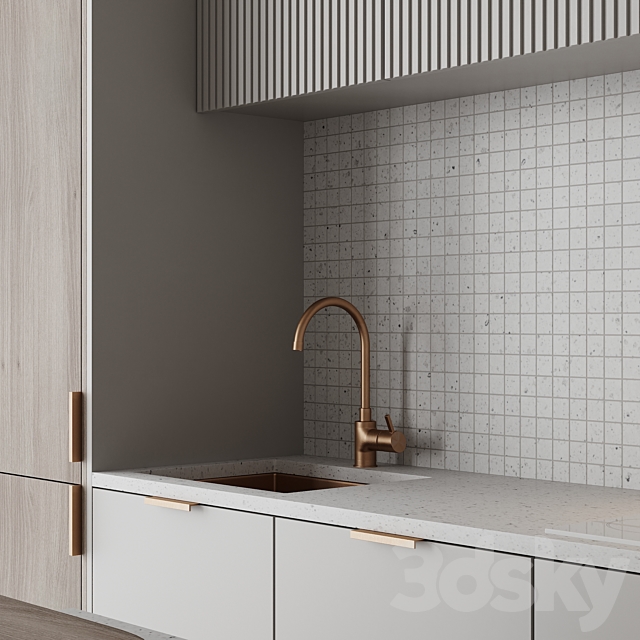 Kitchen set 8 3DSMax File - thumbnail 3