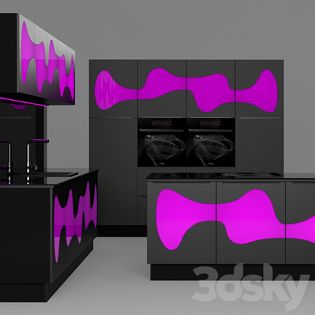 Kitchen set Maria Karma 3DSMax File - thumbnail 3