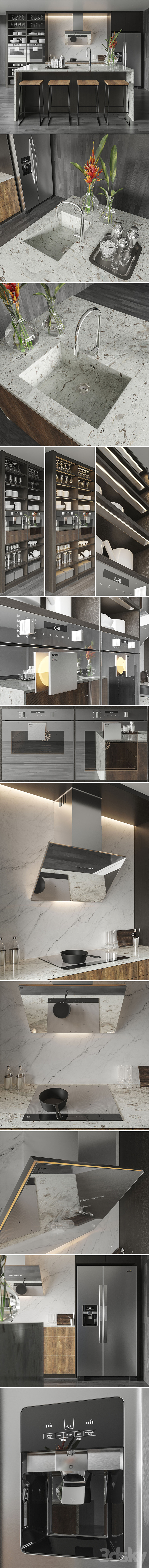 KITCHEN SET02 3DS Max - thumbnail 2