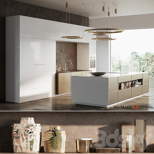 Kitchen SieMatic \\ Pure Collection 1 3DSMax File - thumbnail 1