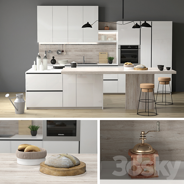 Kitchen snaidero 3DSMax File - thumbnail 1