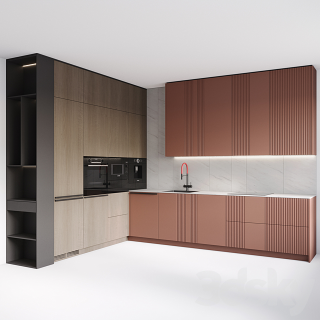 Kitchen Suntory-M Mr.Doors 3ds Max - thumbnail 2