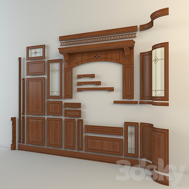 Kitchen Trieste 3DSMax File - thumbnail 1