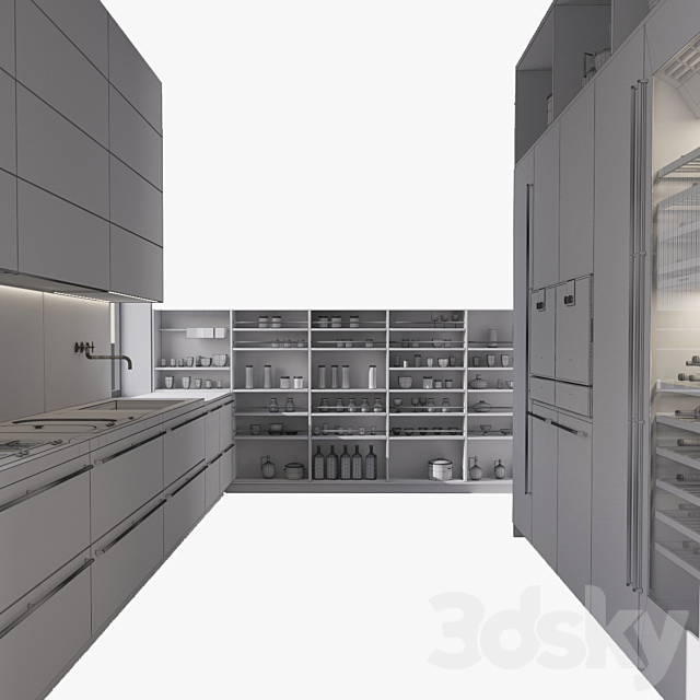 Kitchen Varenna My Planet 3DSMax File - thumbnail 2