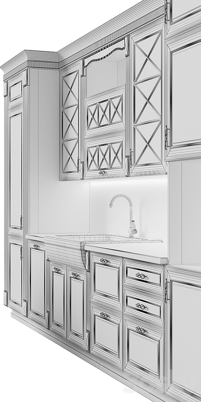 Kitchen Verona Unica 3DSMax File - thumbnail 3