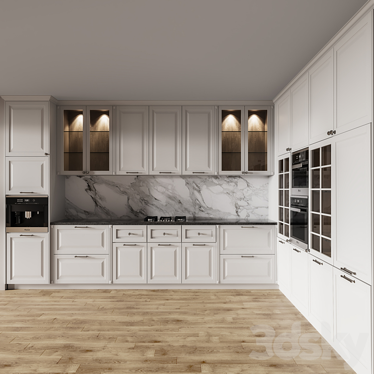 Kitchen018 3DS Max Model - thumbnail 2