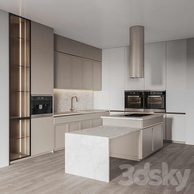 Kitchen038 3DS Max Model - thumbnail 2