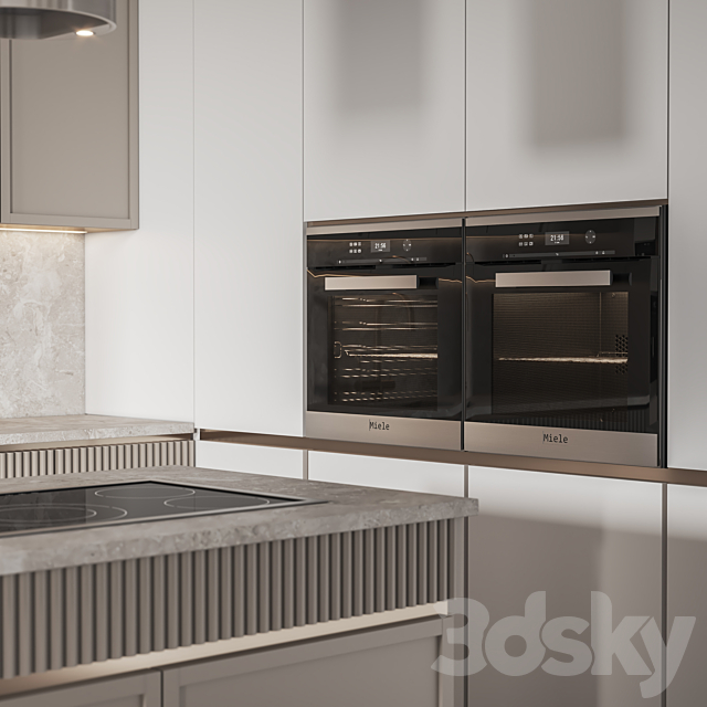 Kitchen038 3DS Max Model - thumbnail 5