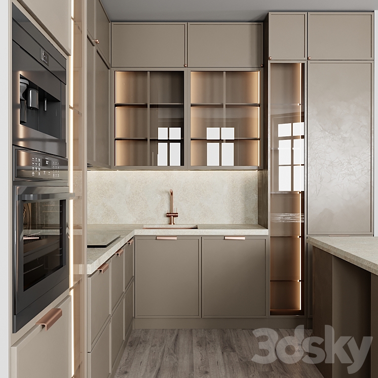 kitchen97 3DS Max - thumbnail 2