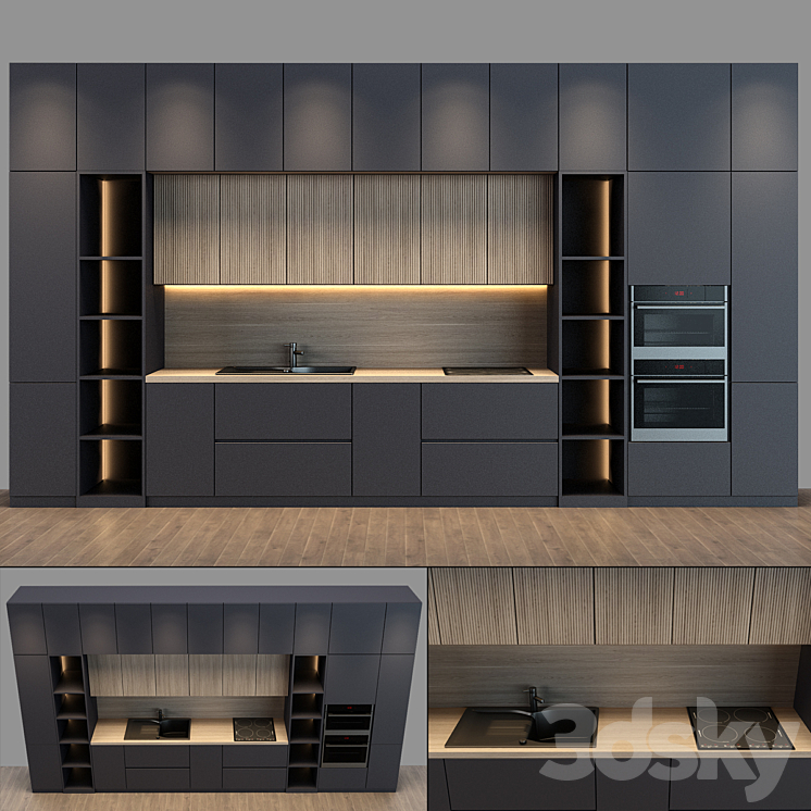 Kitchen_026 3DS Max - thumbnail 1