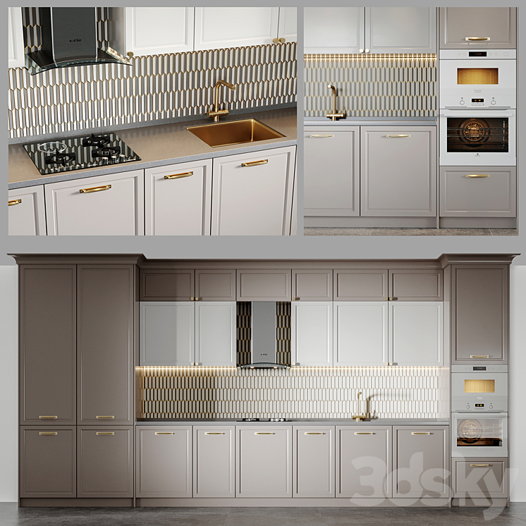 Kitchen_49 3DS Max - thumbnail 1