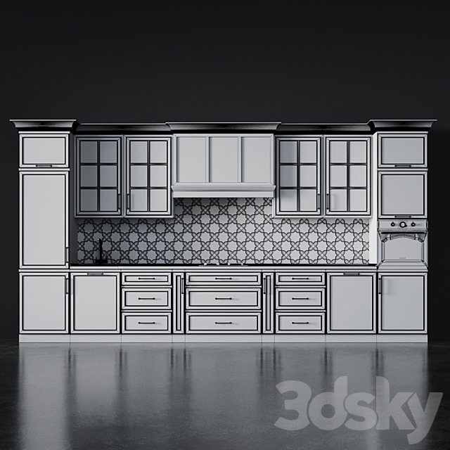 Kitchen_51 3DS Max Model - thumbnail 4