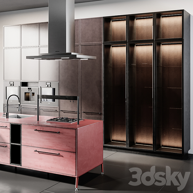 kitchen_CesarNYC 3DS Max Model - thumbnail 2