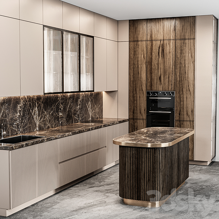 kitchen_italian31 3DS Max - thumbnail 2