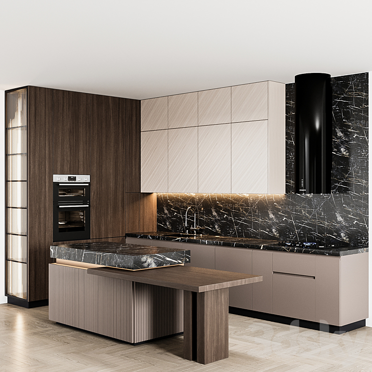 kitchen_modern65 3DS Max - thumbnail 2