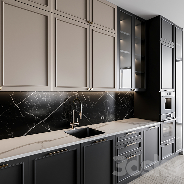 kitchen_Neoclassic157 3DSMax File - thumbnail 4