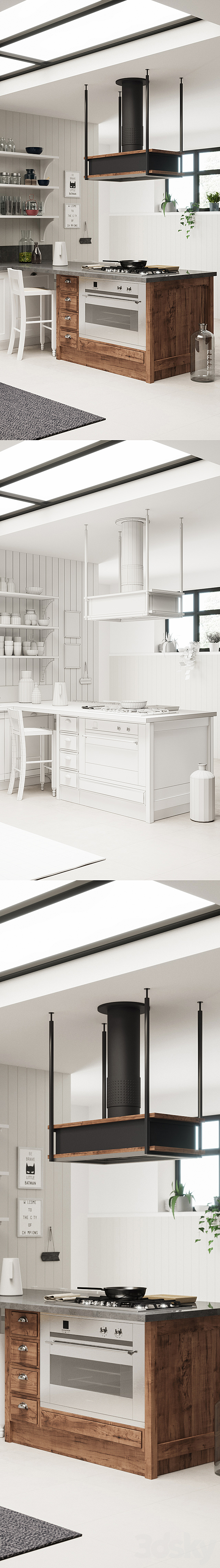 KITCHEN_Scavolini_03 3DS Max Model - thumbnail 2