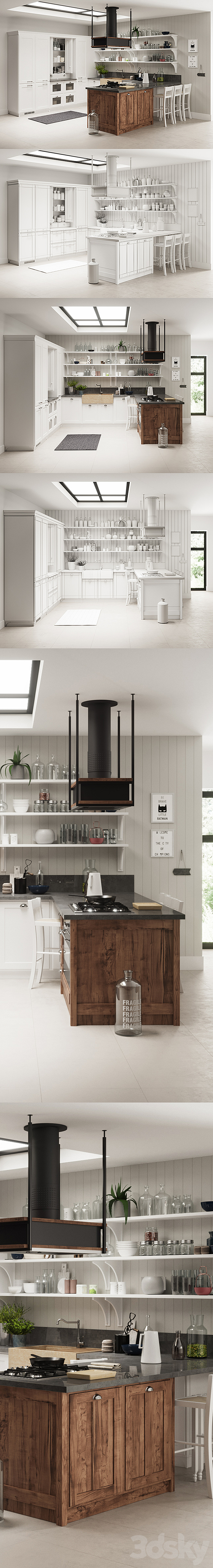 KITCHEN_Scavolini_03 3DS Max Model - thumbnail 3