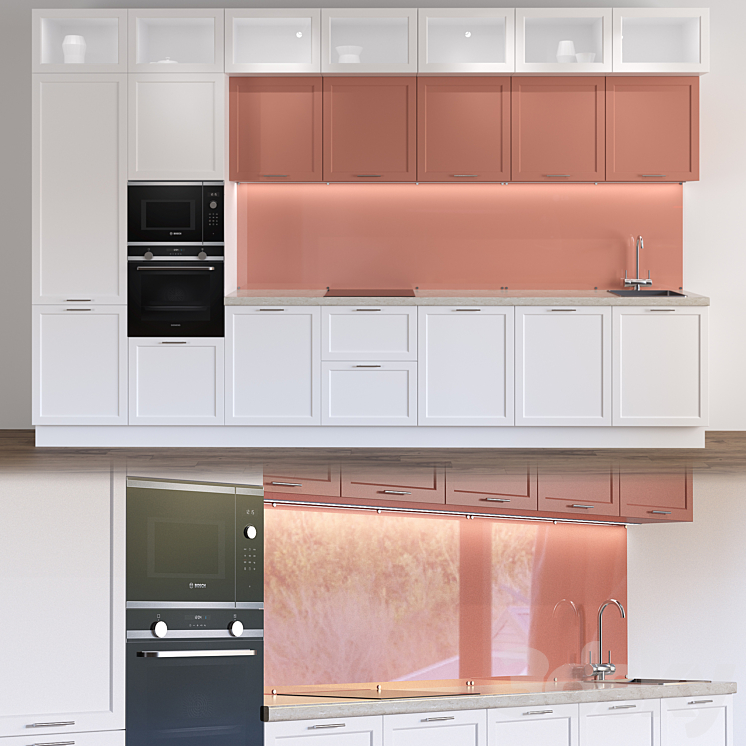 kitchen_set 3DS Max - thumbnail 1