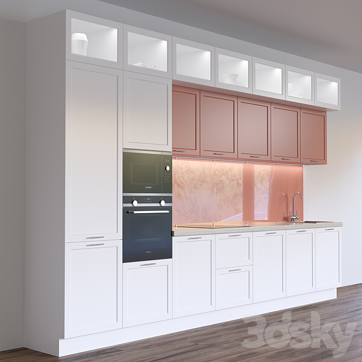 kitchen_set 3DS Max - thumbnail 2