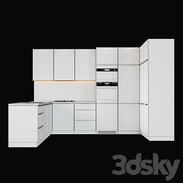 Kitchen_v12 3DS Max Model - thumbnail 2