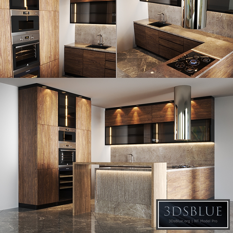 Kitchen_v21 3DS Max - thumbnail 3