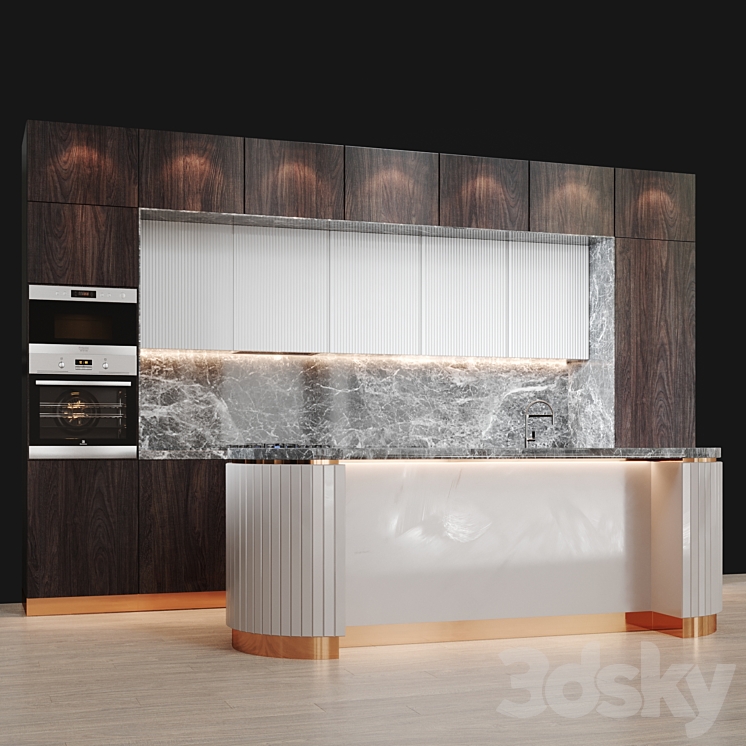 Kitchen_v9 3DS Max - thumbnail 2