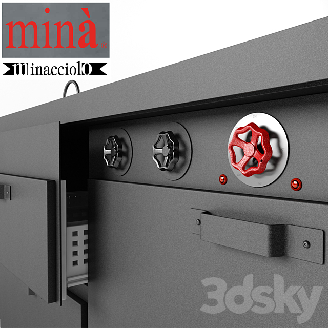 Minacciolo Mina 3ds Max - thumbnail 2