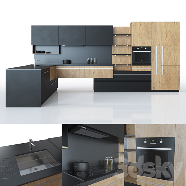 Miton Cucine Skin 3DSMax File - thumbnail 1