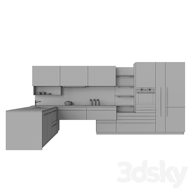 Miton Cucine Skin 3DSMax File - thumbnail 3