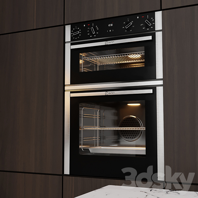 modern kitchen with island 006 3DSMax File - thumbnail 4