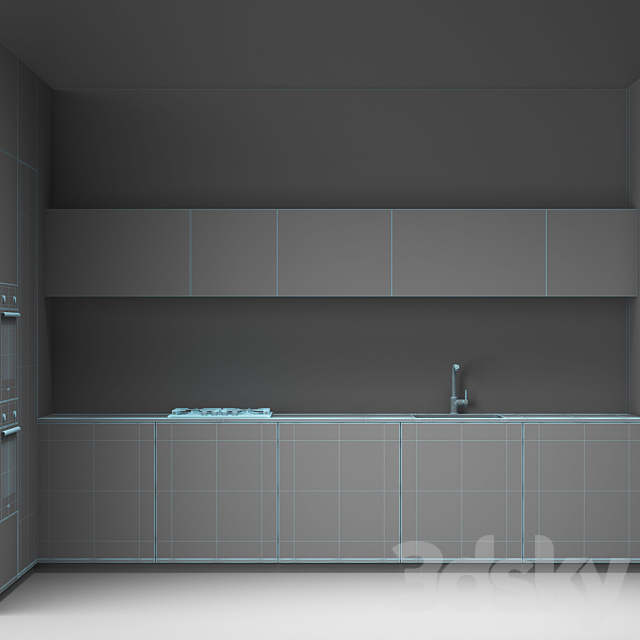 Modern kitchen_01 3DSMax File - thumbnail 2