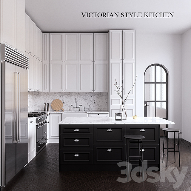 NEPTUNE Chichester Kitchen 3DSMax File - thumbnail 1