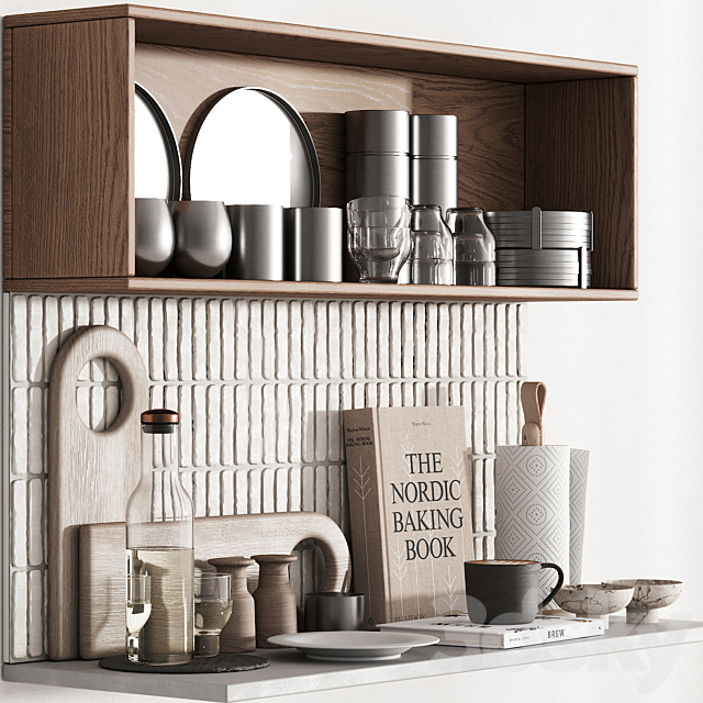 163 kitchen decor set accessories 06 scandi nordic menu 01 3DSMax File - thumbnail 3