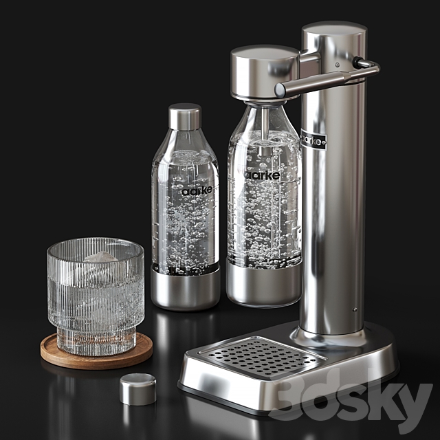 Apparatus for carbonating water AARKE CARBONATOR II 3DSMax File - thumbnail 1