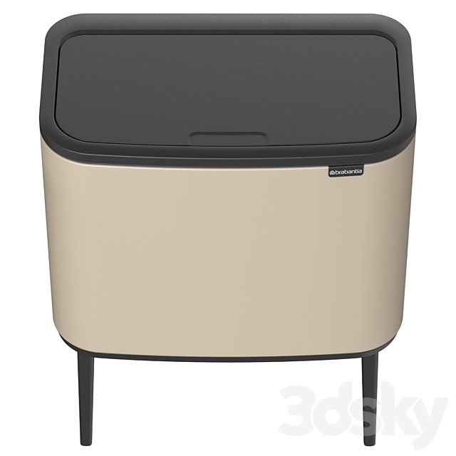 BRABANTIA BO BINS (Trash cans) 3DS Max Model - thumbnail 4