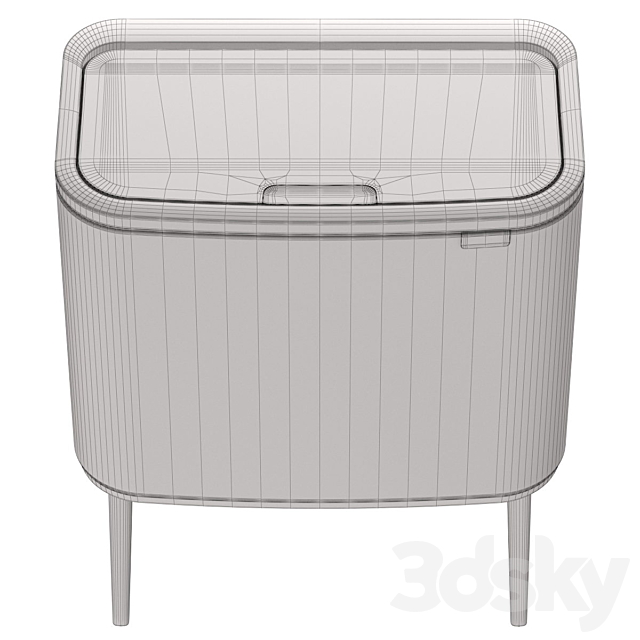 BRABANTIA BO BINS (Trash cans) 3DS Max Model - thumbnail 6