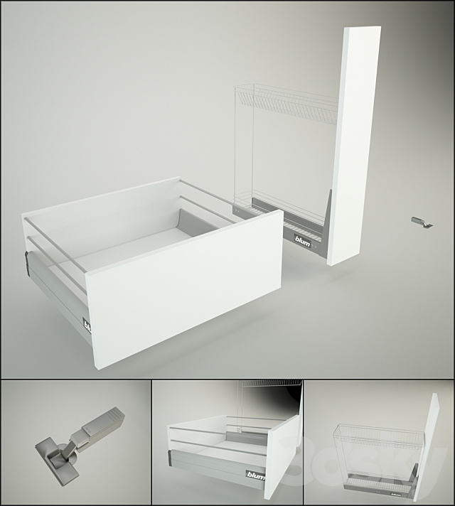 cargo. tandembox and loop 3DSMax File - thumbnail 1