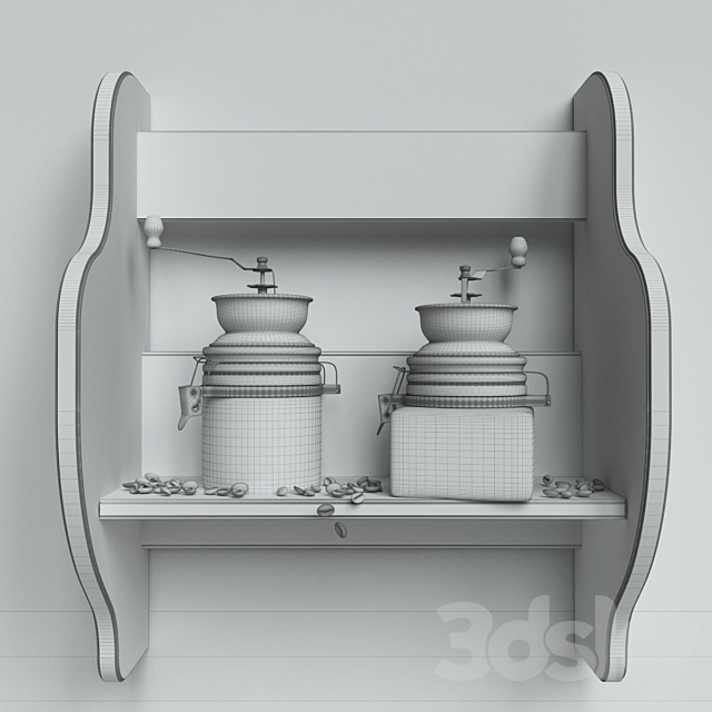 Coffee mill 3DSMax File - thumbnail 3