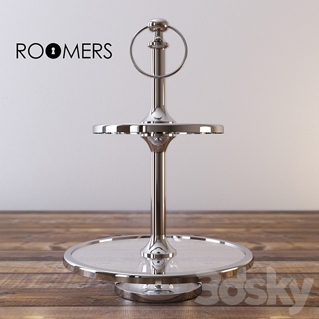 Decorative dish brand Roomers 3ds Max - thumbnail 1