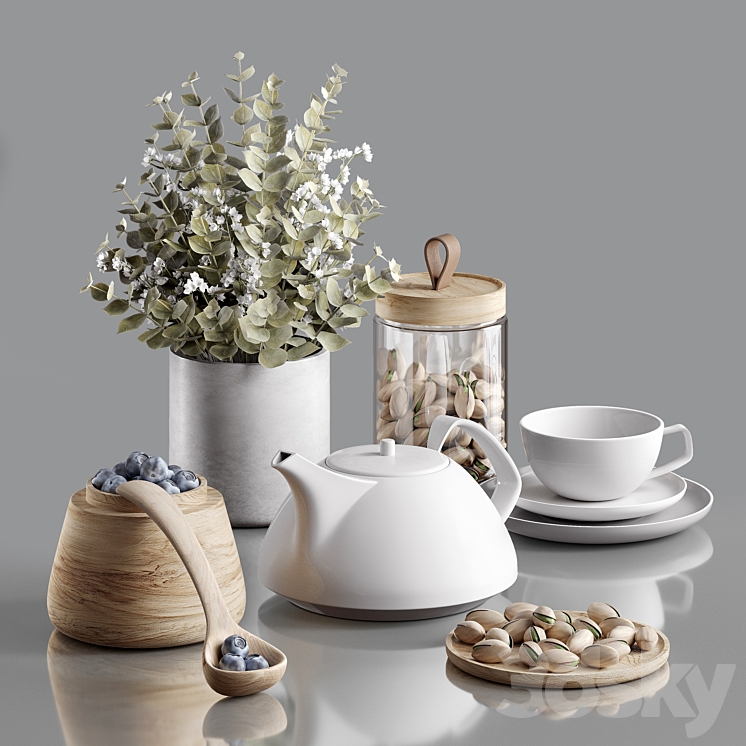 Decorative set 034 3DS Max - thumbnail 1