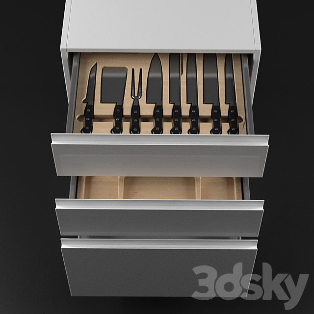 Drawer Kitchen_01_ 3DSMax File - thumbnail 2