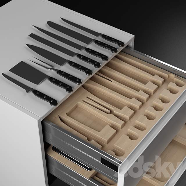 Drawer Kitchen_01_ 3DSMax File - thumbnail 3