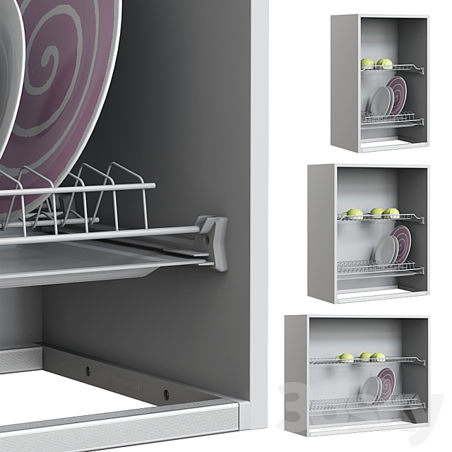 Dryer Kitchen _ Kitchen dish rack 3DSMax File - thumbnail 1